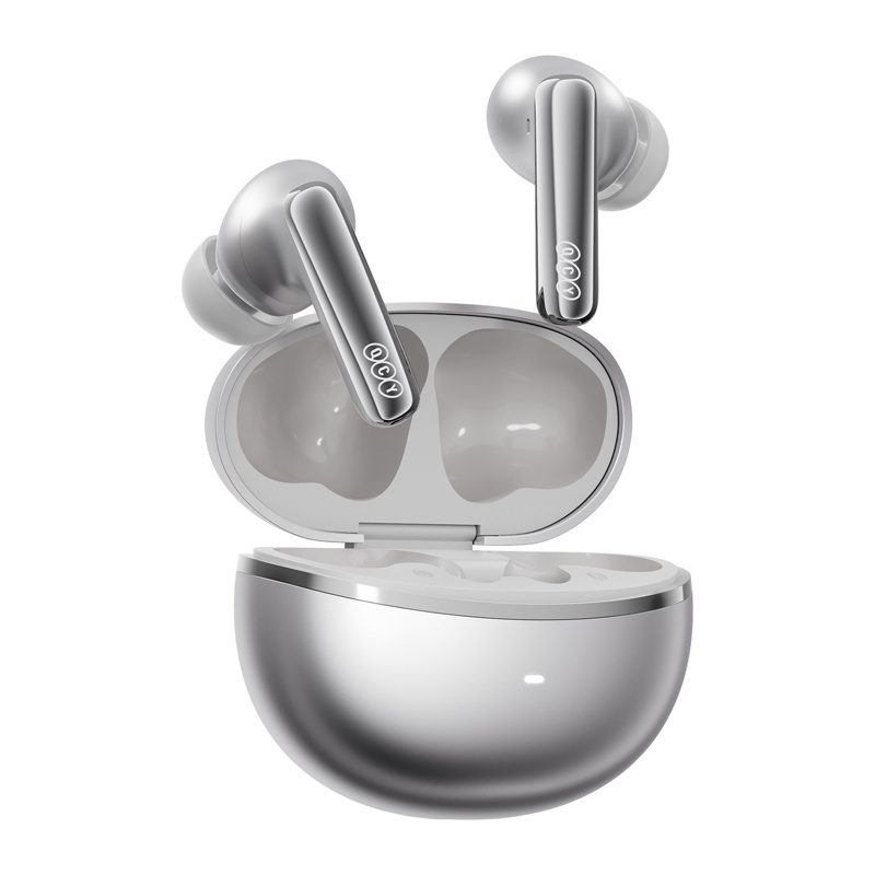 TWS QCY MeloBuds N70 Headphones (Titanium-Gold) - Image 6