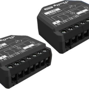 Set of 2 Shelly 2PM Gen3 WiFi/Bluetooth Controllers